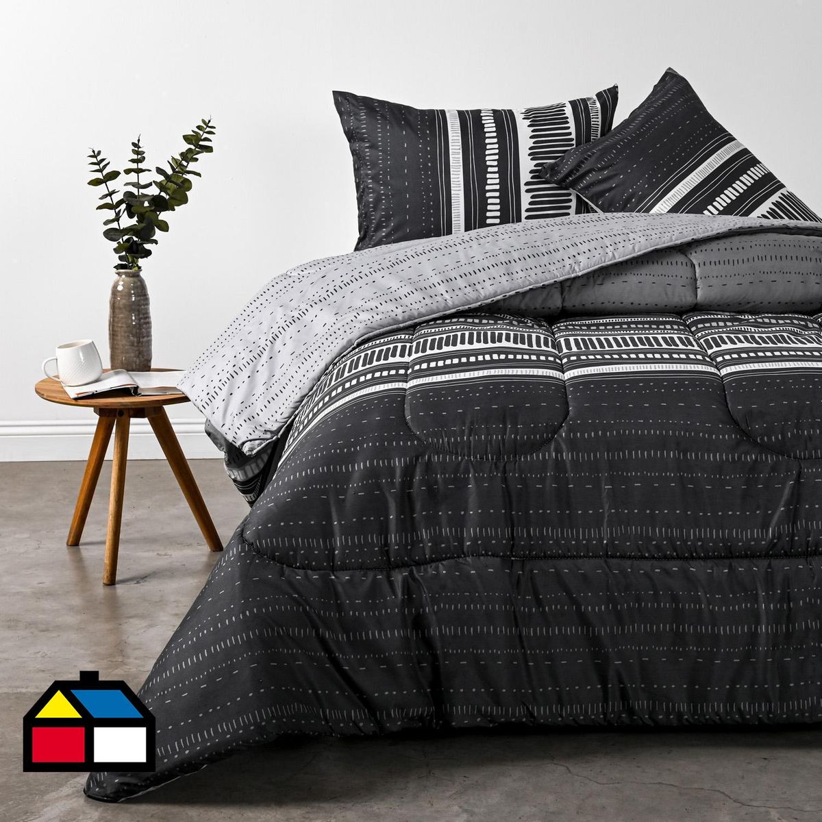 AMERICAN FAMILY - Plumón King Ventura Estampado 