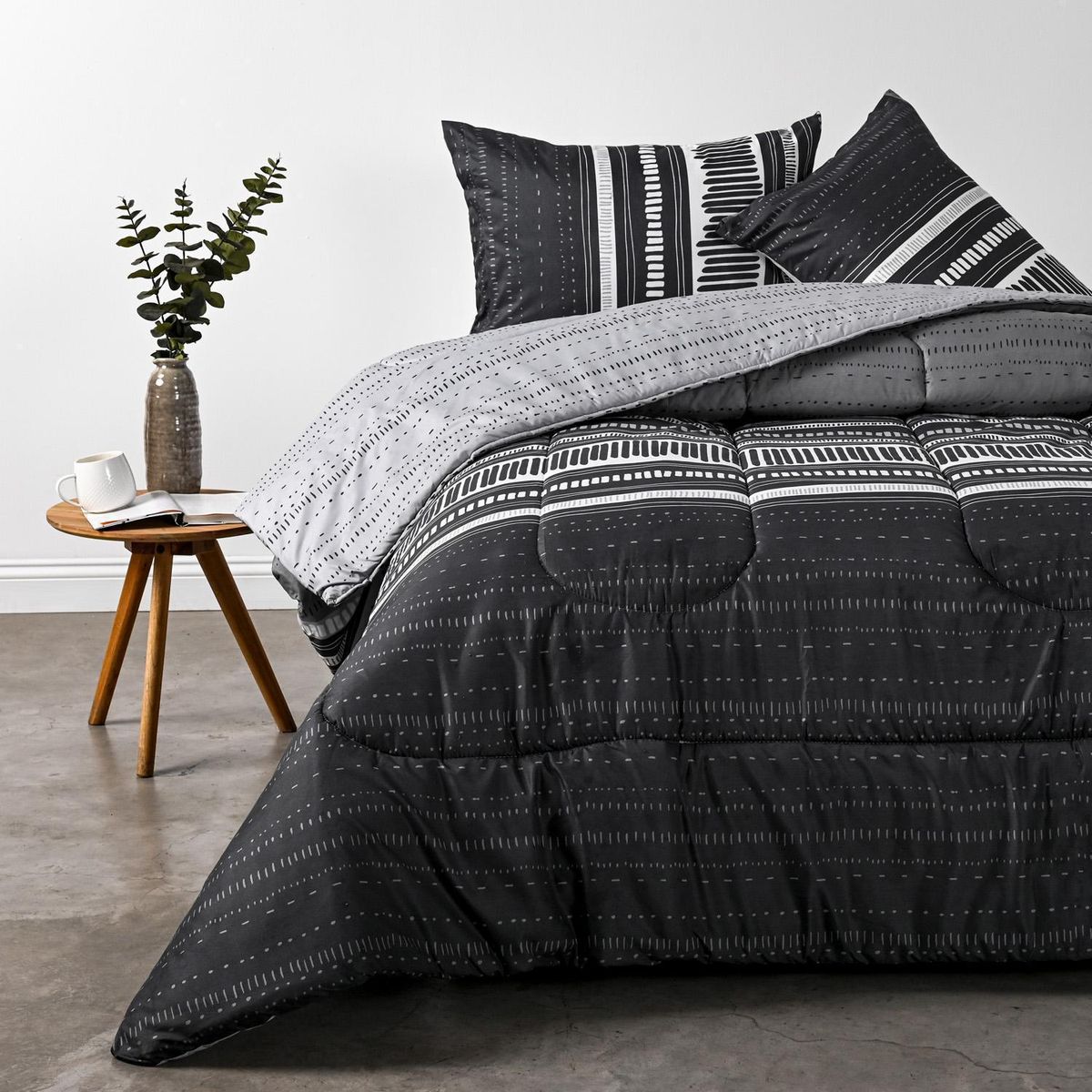 AMERICAN FAMILY - Plumón King Ventura Estampado 