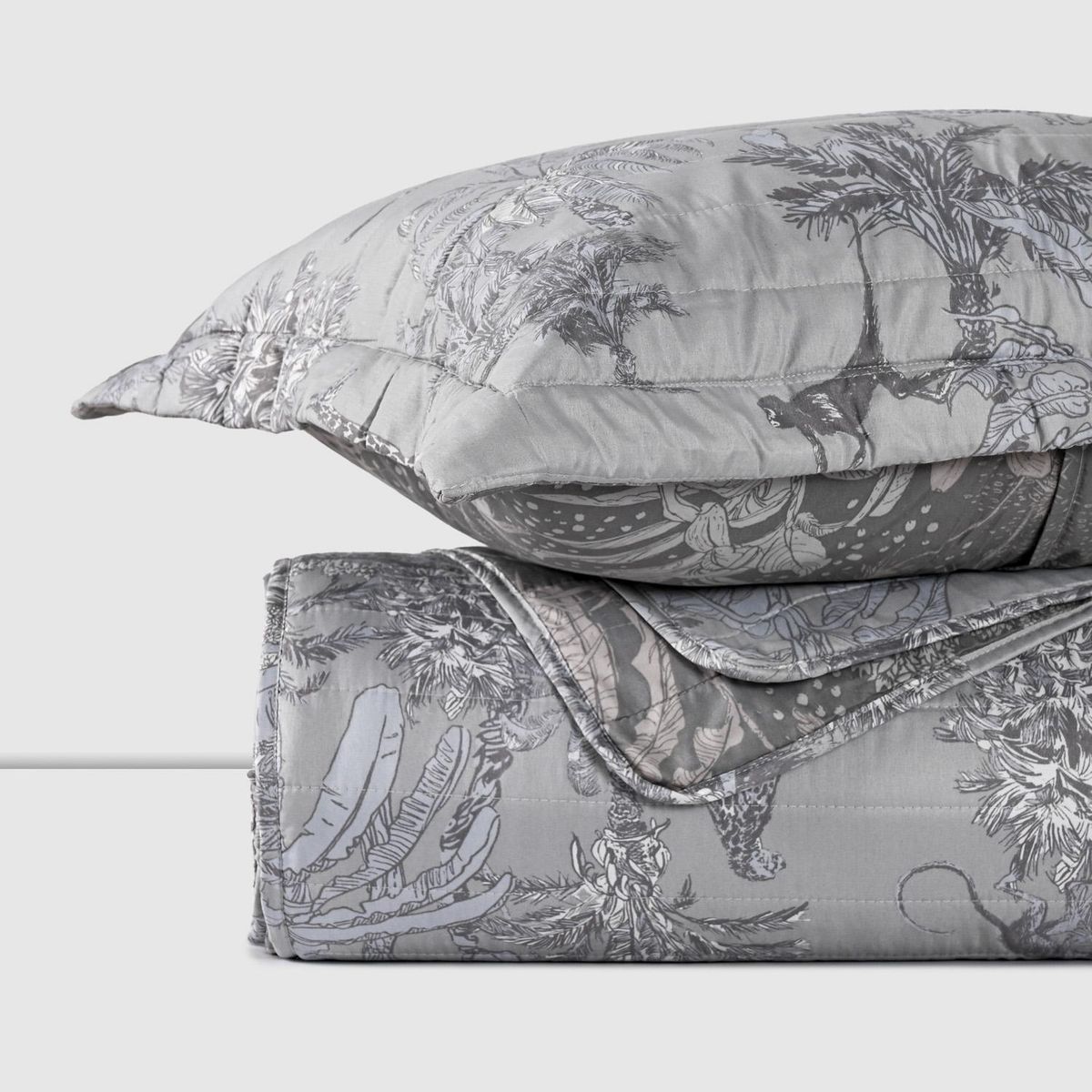 ELEMENTS & CO - Cobertor 1.5 plazas Jungle Estampado