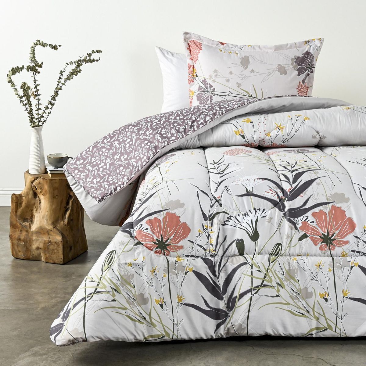 CANNON - Plumón 1.5 plazas Chaik Estampado 