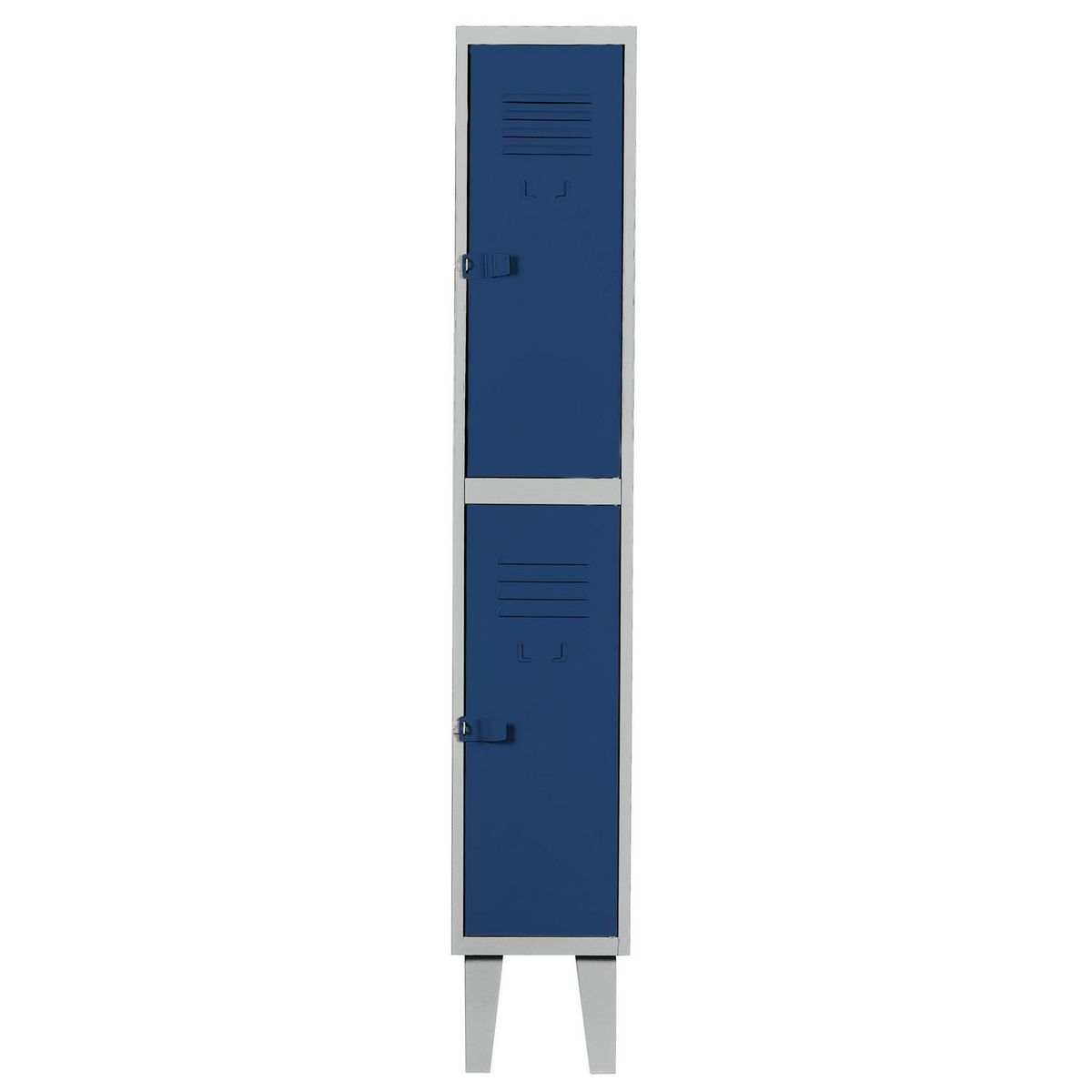 MOVILOCKERS - Locker Alta Resistencia 1 Cuerpo 2 Puerta(s) 29x170x45 cm Azul