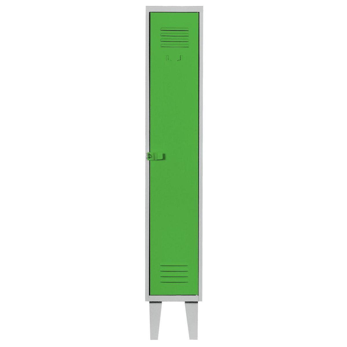 MOVILOCKERS - Locker Alta Resistencia 1 Cuerpo 1 Puerta(s) 1 Repisa(s) 29xx45 cm Verde