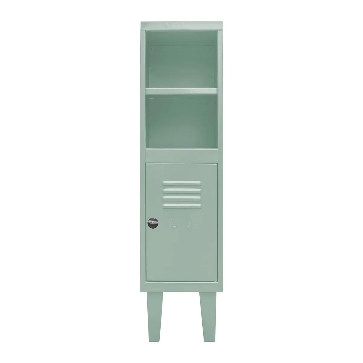 MOVILOCKERS - Locker Kids Estante 1 Puerta(s) 1 Repisa(s) 29xx45 cm Verde Menta