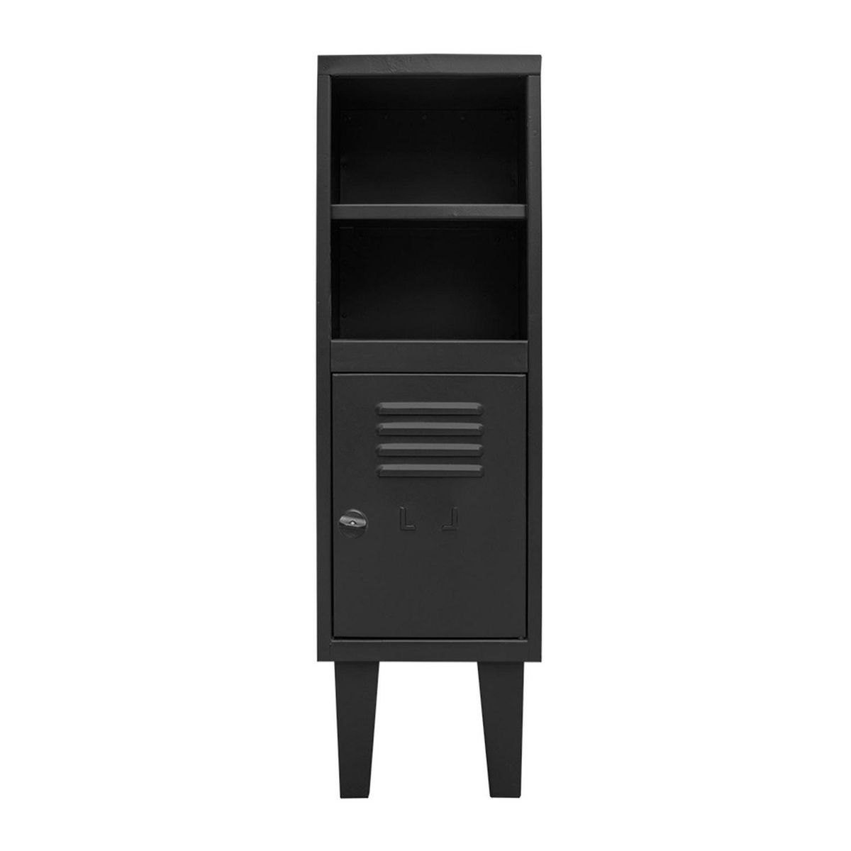 MOVILOCKERS - Locker Kids Estante 1 Puerta(s) 1 Repisa(s) 29xx45 cm Negro Mate