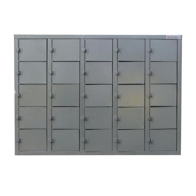 Lockers guardacelulares 76x93x25 cm gris linea