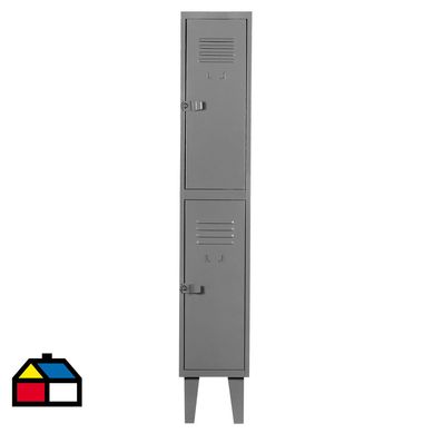 Lockers alta resistencia 170x29x45 cm 1 cuerpo 2 puerta eco