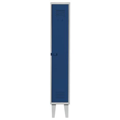Lockers alta resistencia 170x29x45 cm 1 cuerpo 1 puerta azul
