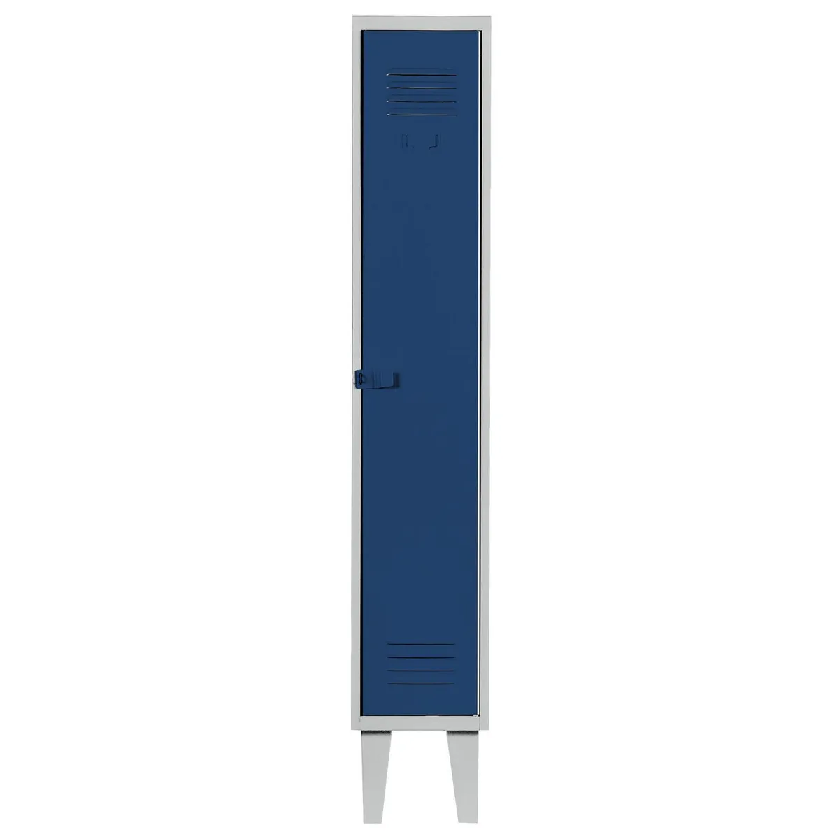 MOVILOCKERS - Locker Alta Resistencia 1 Cuerpo 1 Puerta(s) 1 Repisa(s) 29xx45 cm Azul