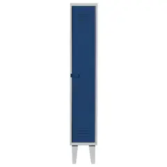 MOVILOCKERS - Locker Alta Resistencia 1 Cuerpo 1 Puerta(s) 1 Repisa(s) 29xx45 cm Azul