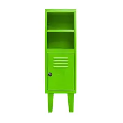 MOVILOCKERS - Locker Kids Estante 1 Puerta(s) 1 Repisa(s) 29x96x45 cm Verde