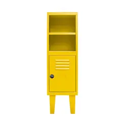 MOVILOCKERS - Locker Kids Estante 1 Puerta(s) 1 Repisa(s) 29xx45 cm Amarillo