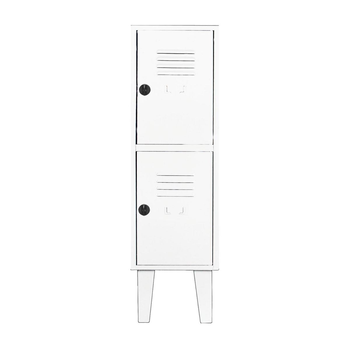 MOVILOCKERS - Locker Kids 1 Cuerpo 2 Puerta(s) 29x96x45 cm Blanco