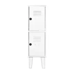 MOVILOCKERS - Locker Kids 1 Cuerpo 2 Puerta(s) 29x96x45 cm Blanco