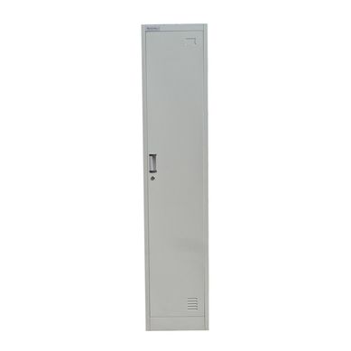 Lockers oficina 180x38x45 cm 1 cuerpo 1 puerta gris agata