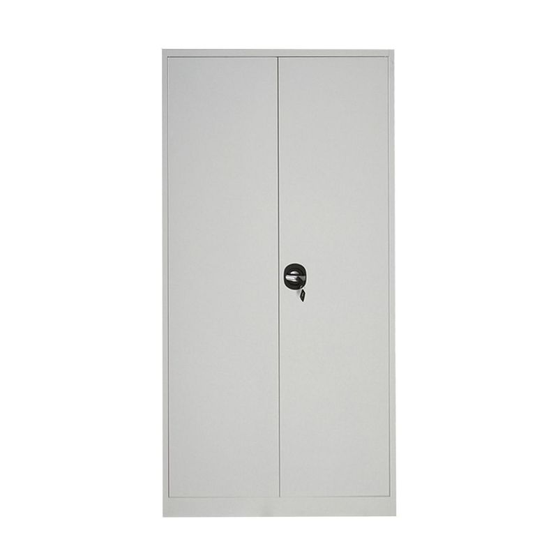 MOVILOCKERS - Storage Ensamblado 2 Puerta(s) 4 Repisa(s) 180x90x40 cm Gris Agata