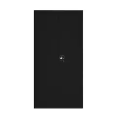 MOVILOCKERS - Storage 2 Puerta(s) 4 Repisa(s) 90x180x40 cm Negro Mate