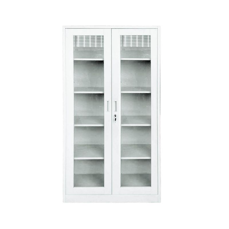 MOVILOCKERS - Storage 2 Puerta(s) 4 Repisa(s) 90xx40 cm Gris Agata