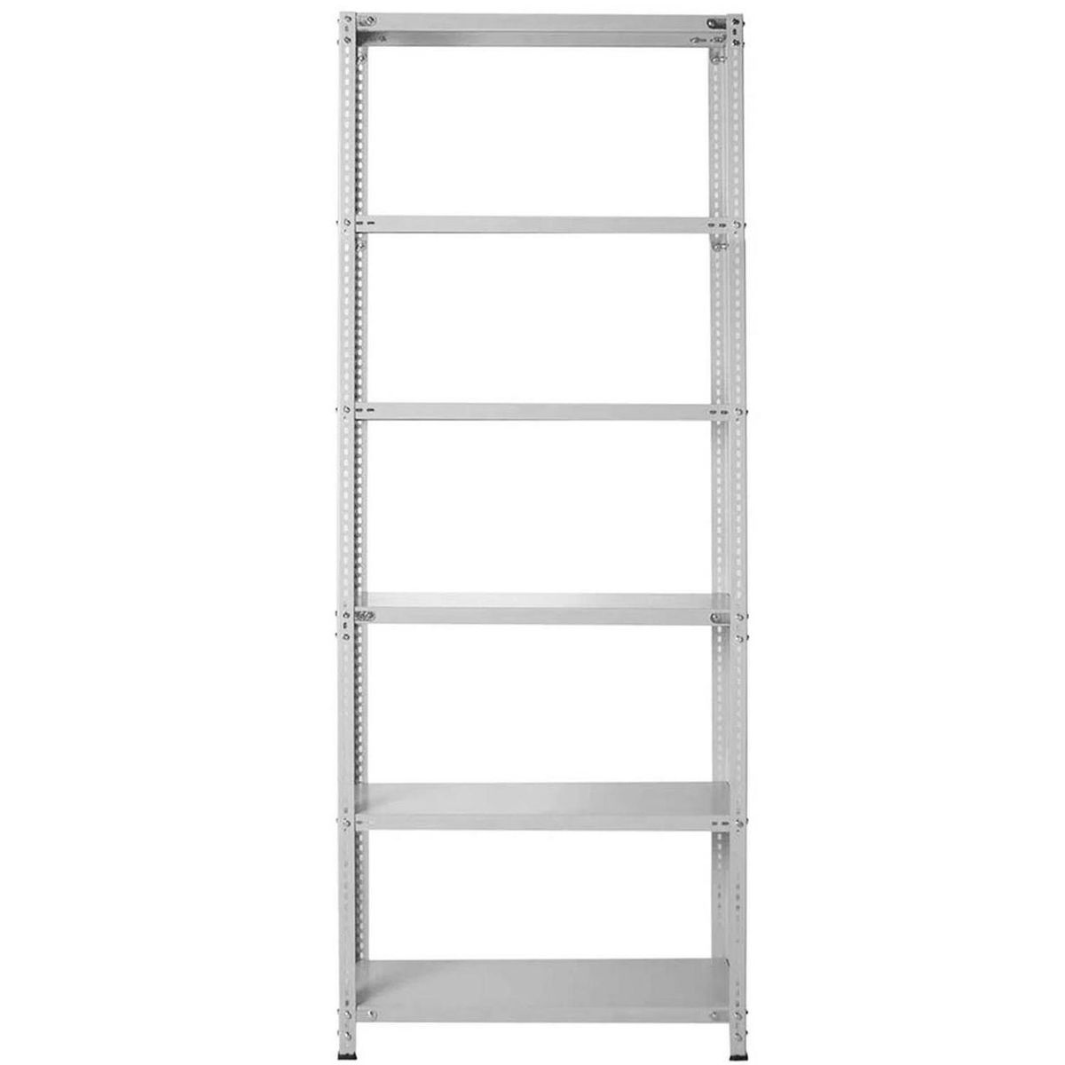 MOVILOCKERS - Estante Acero 6 Nivel(es) 40x90x200 cm Gris Agata