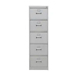 MOVILOCKERS - Kardex ensamblado 163x48x71 cm 5 cajones gris agata