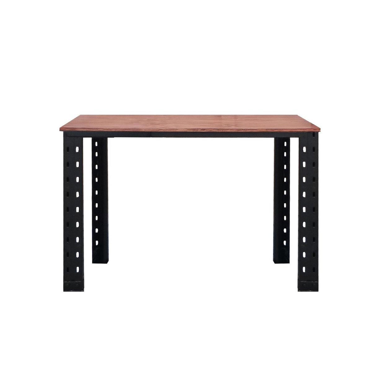 MOVILOCKERS - Escritorio industrial 75x120x60 cm negro mate