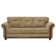 INNOVAMUEBLES - Sofá 3 cuerpos Burgos 225x94x93 cm Beige