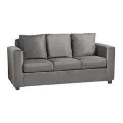 INNOVAMUEBLES - Sofá 3 cuerpos Marco 186x87x80 cm Gris Claro