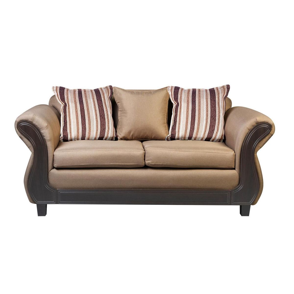 INTERMUEBLES - Sofá 2 cuerpos Palermo 192x86x90 cm Beige