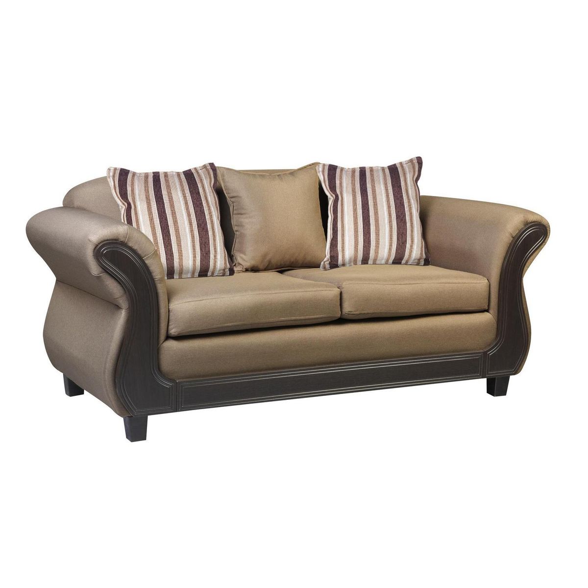 INTERMUEBLES - Sofá 2 cuerpos Palermo 192x86x90 cm Beige