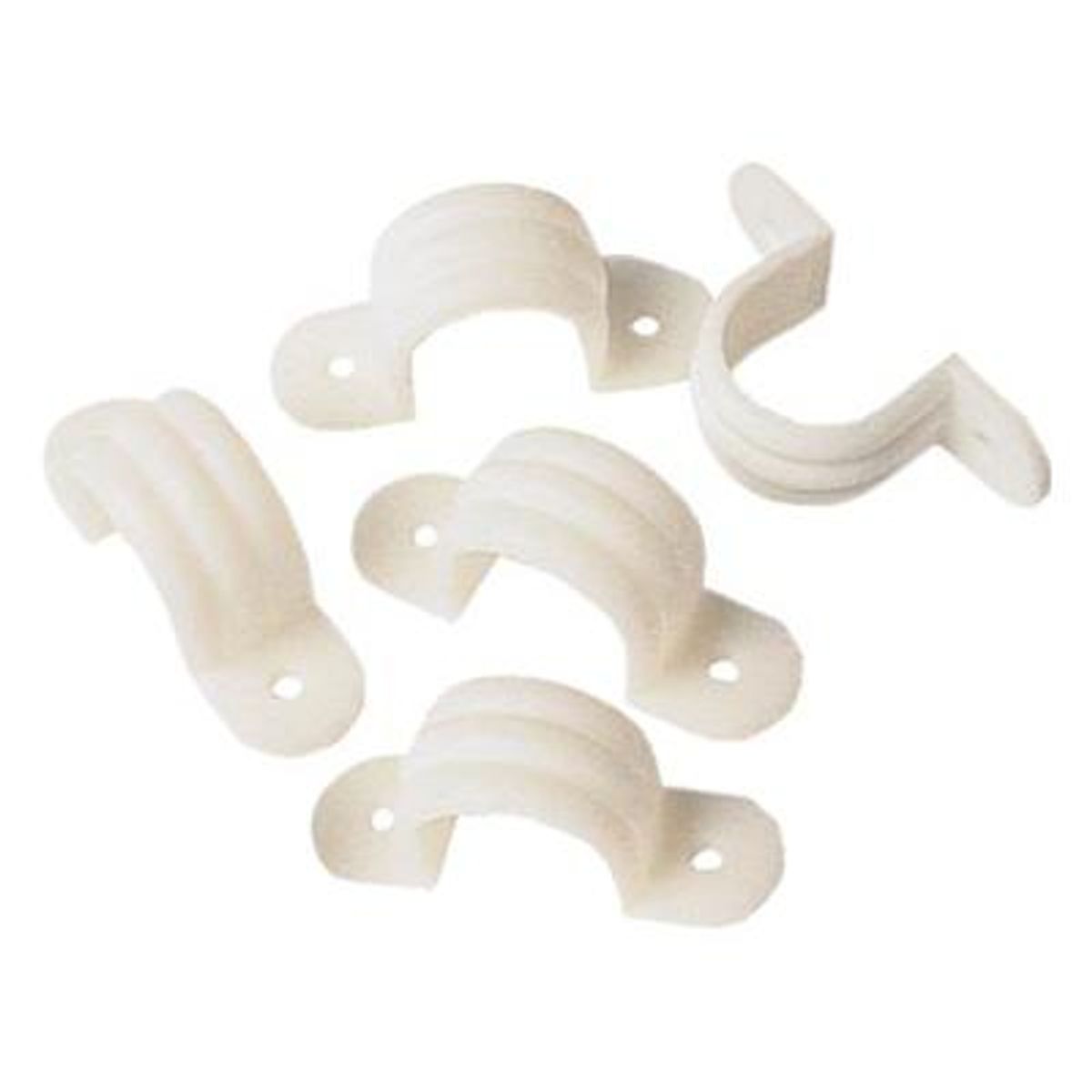 MEC - Set De Abrazaderas 16 Mm Para Tubos 5 Unidades