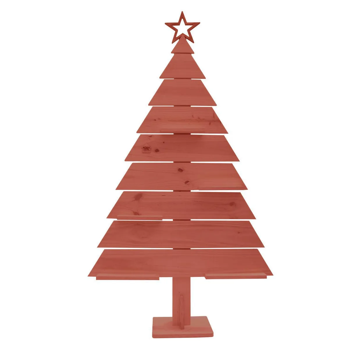 MAGIC HOME - Árbol de Navidad Madera Larix 93x150 cm Roble