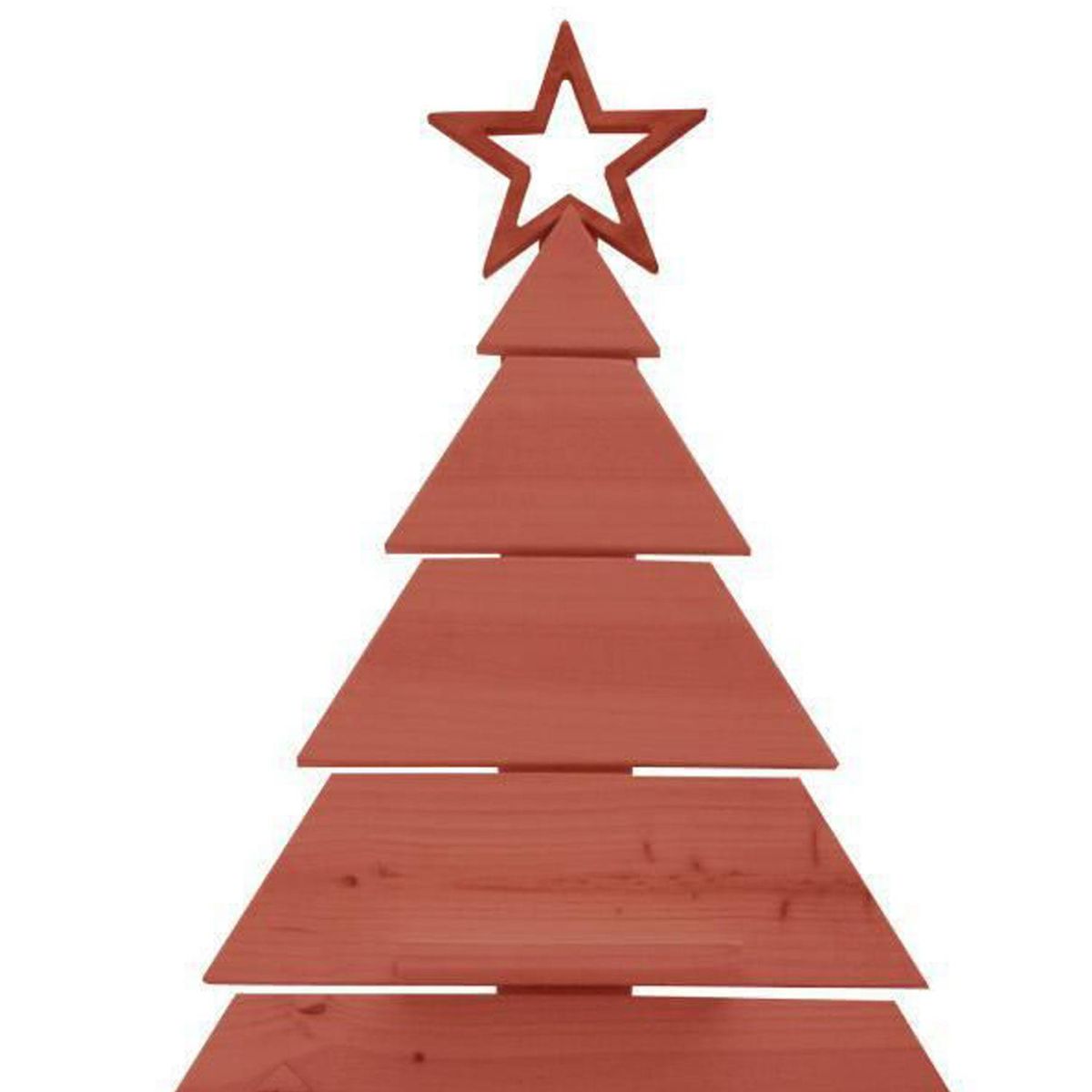 MAGIC HOME - Árbol de Navidad Madera Larix 93x150 cm Roble