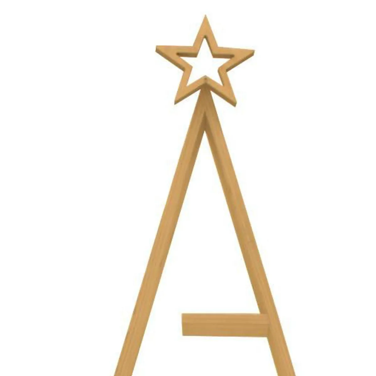 MAGIC HOME - Árbol de Navidad Madera Ivan 85x180 cm Natural