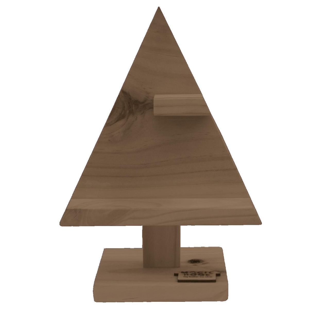 MAGIC HOME - Árbol de Navidad Madera Douglas 21x30 cm Tabaco