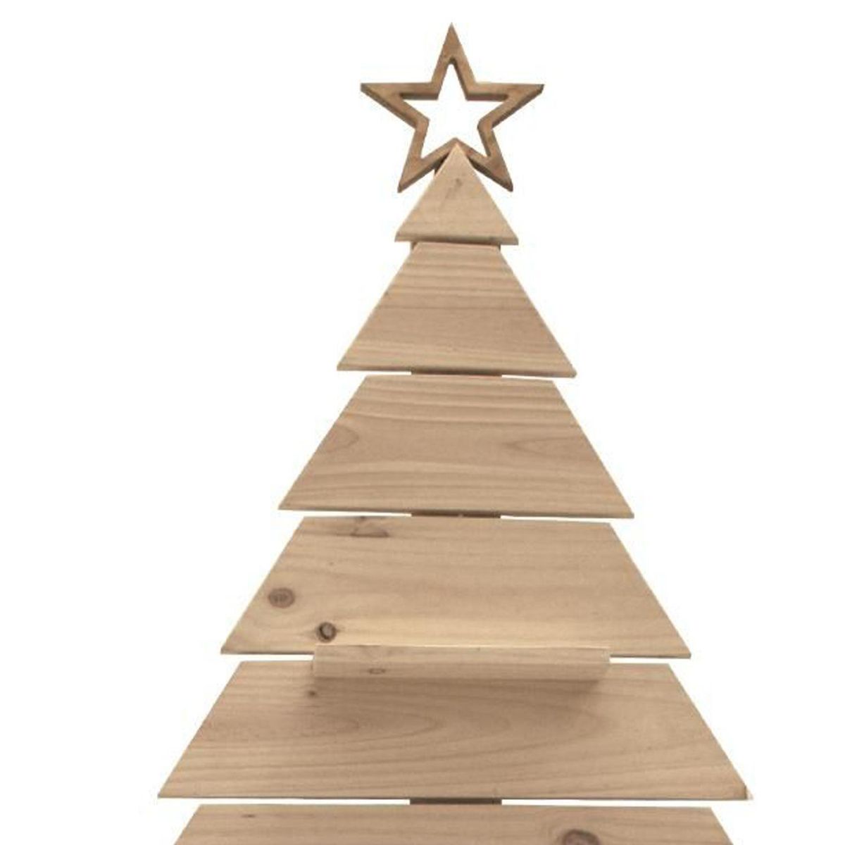 MAGIC HOME - Árbol de Navidad Madera Larix 109x180 cm Natural