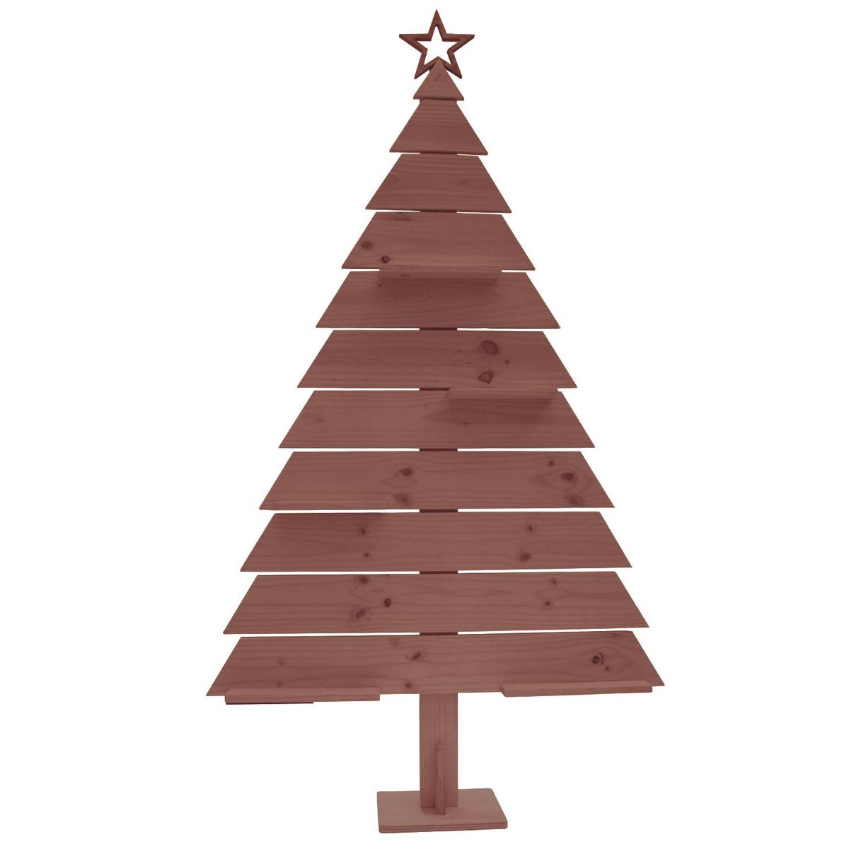 MAGIC HOME - Árbol de Navidad Madera Larix 109x180 cm Roble