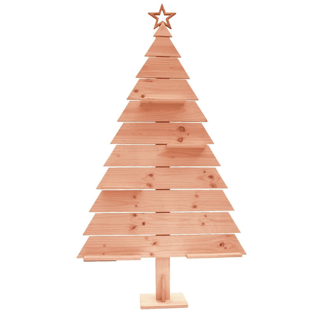 MAGIC HOME - Árbol de Navidad Madera Larix 109x180 cm Alerce