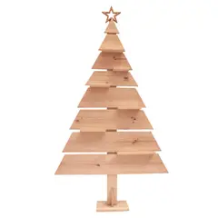 MAGIC HOME - Árbol de Navidad Madera Rheder 106x180 cm Natural