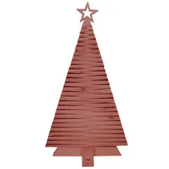 MAGIC HOME - Árbol de Navidad Madera Pinea 107x180 cm Roble
