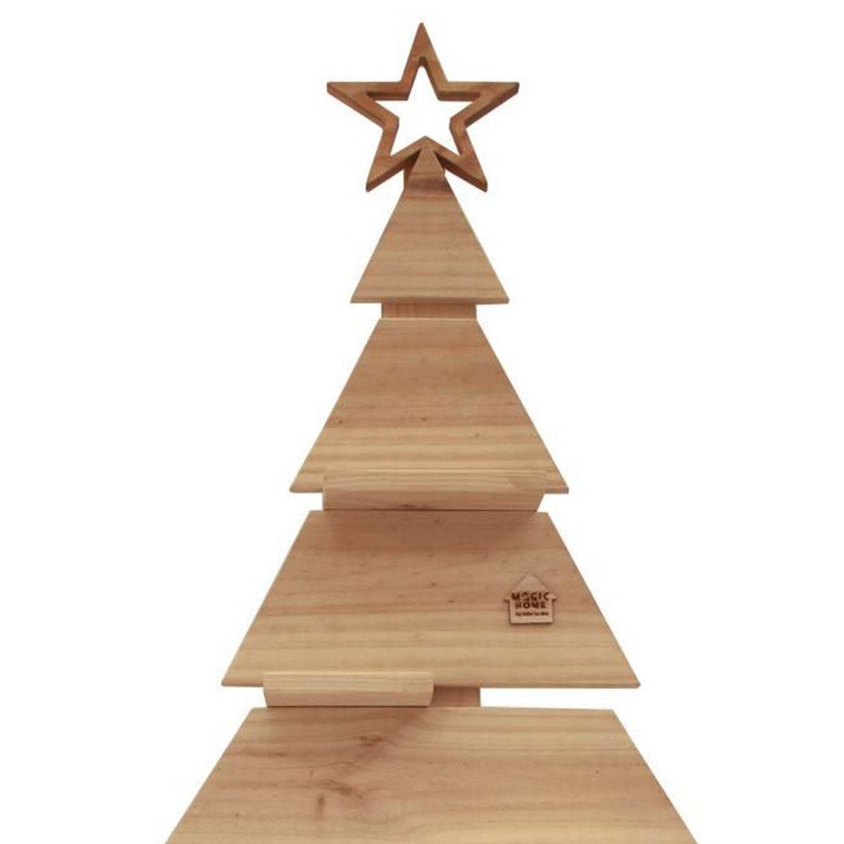 MAGIC HOME - Árbol de Navidad Madera Rheder 92x150 cm Natural