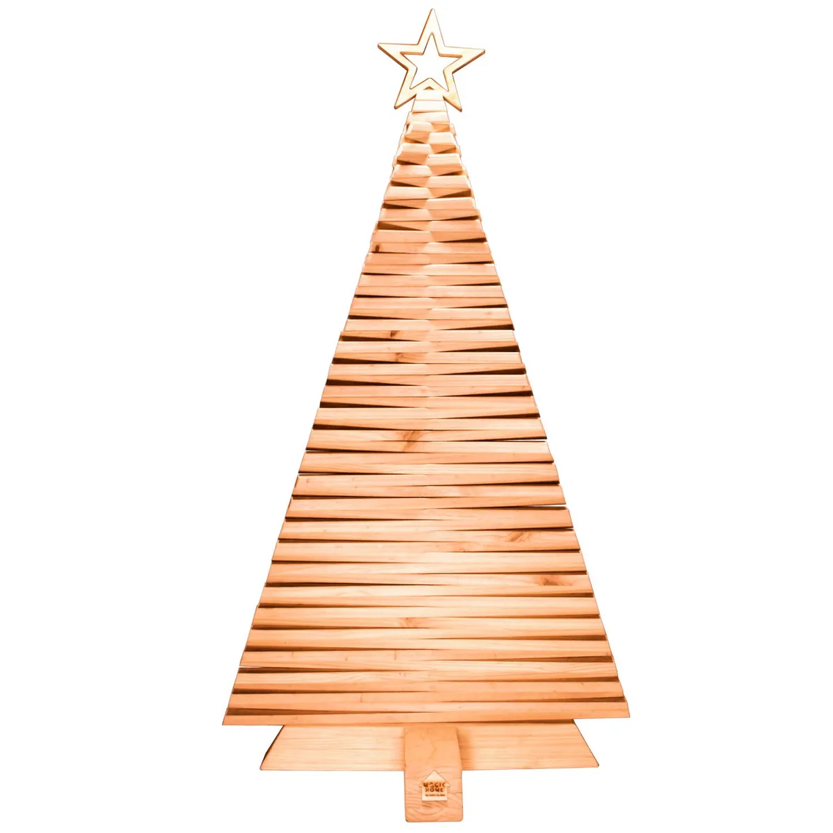 MAGIC HOME - Árbol de Navidad Madera Pinea 107x180 cm Raulí