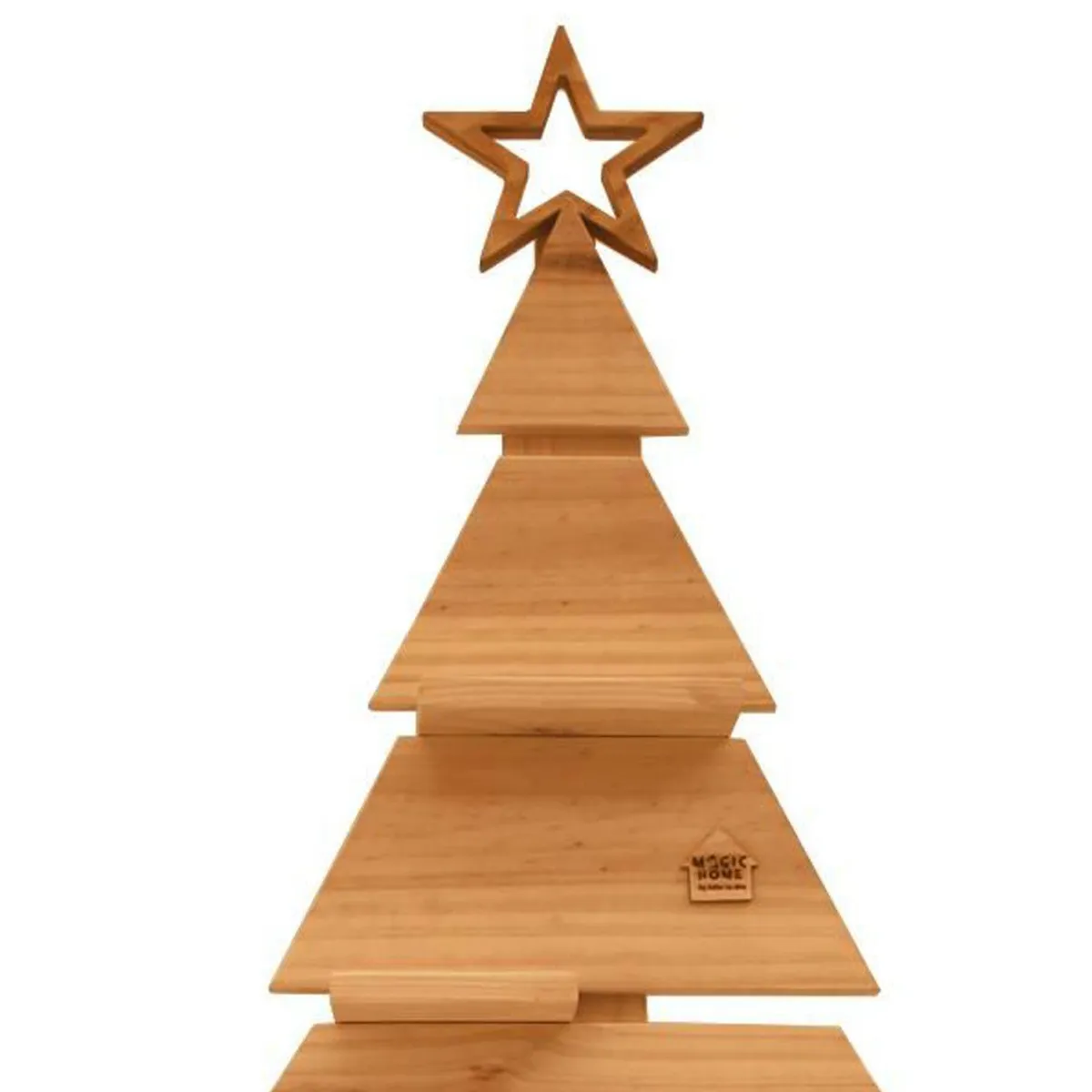 MAGIC HOME - Árbol de Navidad Madera Rheder 92x150 cm Raulí