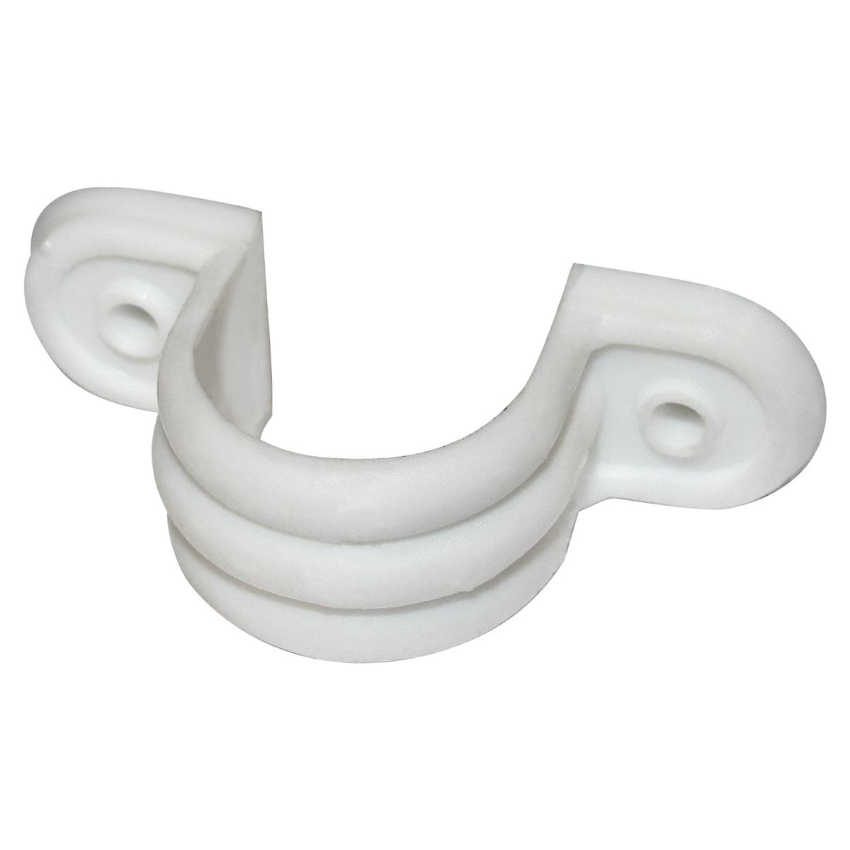 MEC - Set de abrazaderas 16 mm plástico 50 unidades