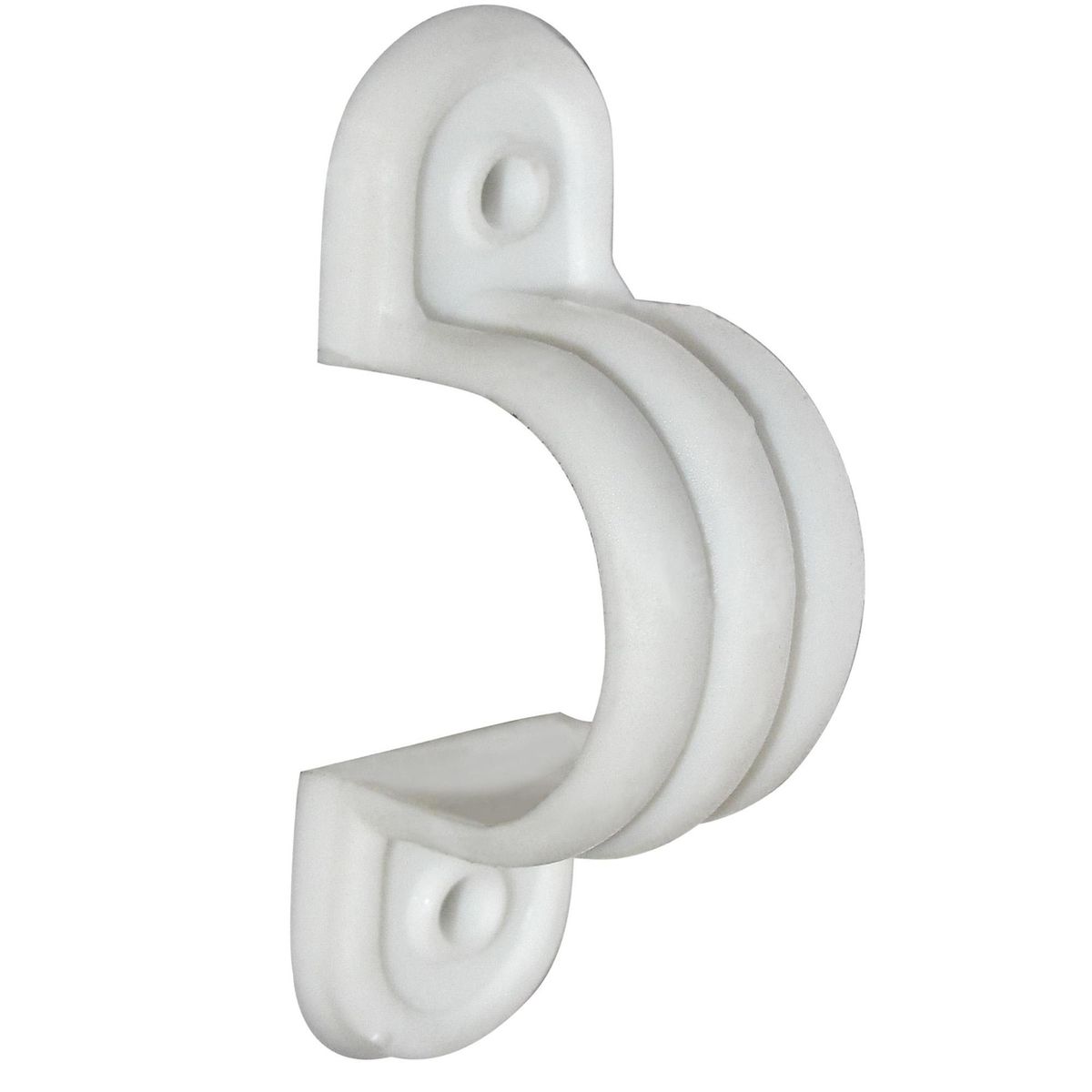 MEC - Set de abrazaderas 16 mm plástico 50 unidades