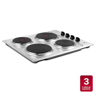 Imagen 2 del producto Encimera Eléctrica 4 Platos Plateado ELP 64000 XFL IX