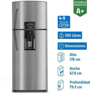 Refrigerador Top Freezer No Frost 390 Litros Inox RMP410FZUU