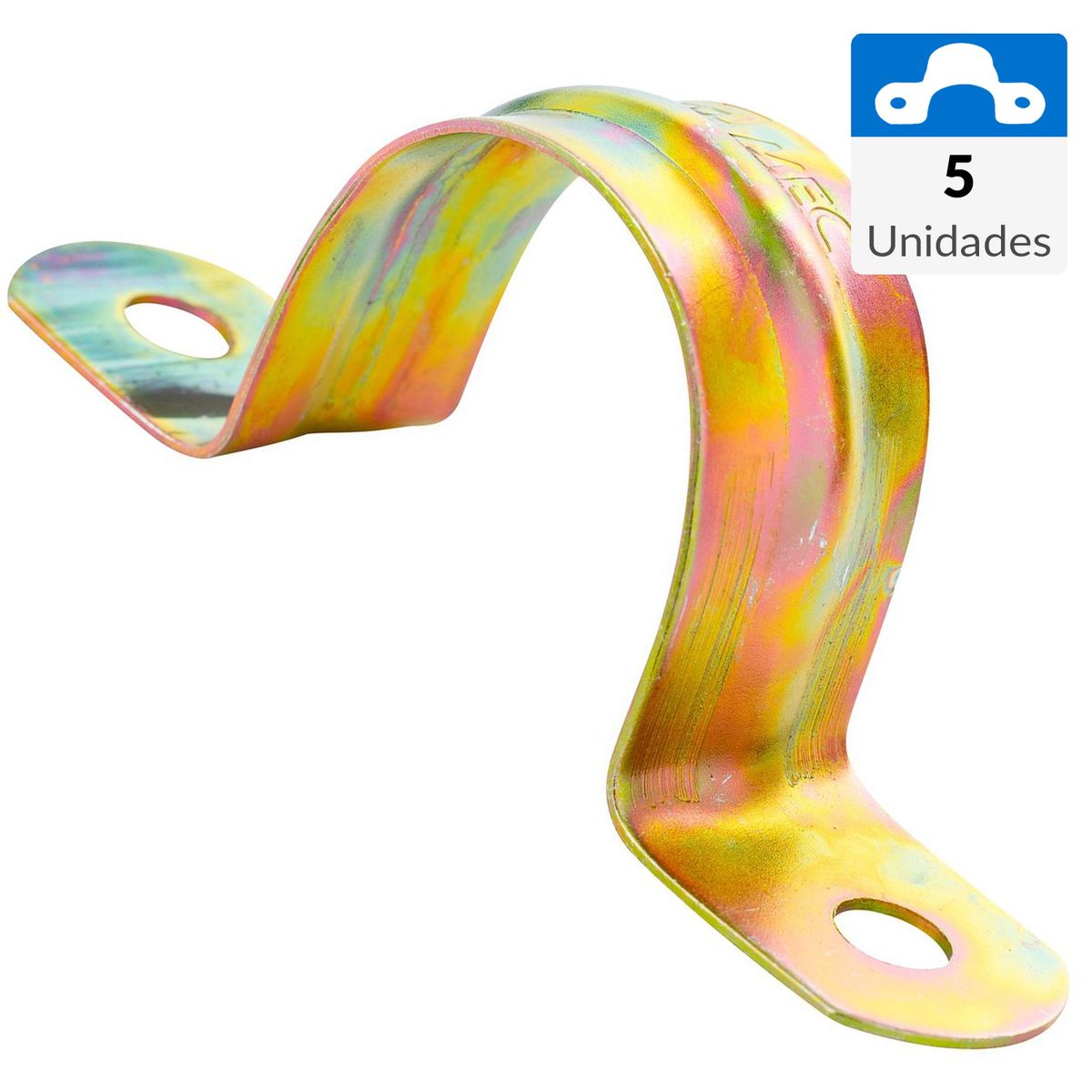 MEC - Set de abrazaderas 32 mm metal 5 unidades