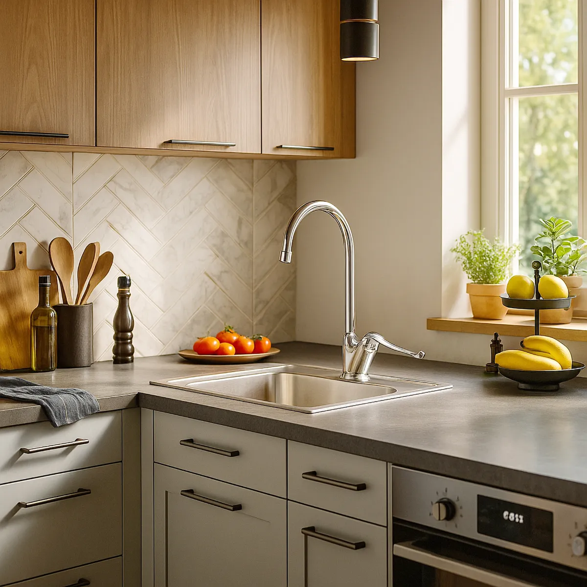 FANALOZA - Monomando Cuello Cisne Gerontológico Cromado