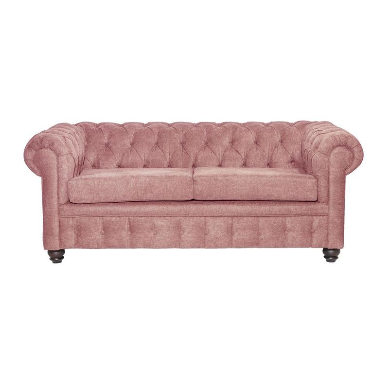 INNOVAMUEBLES - Sofá 3 cuerpos Manchester 200x80x95 cm Rosa