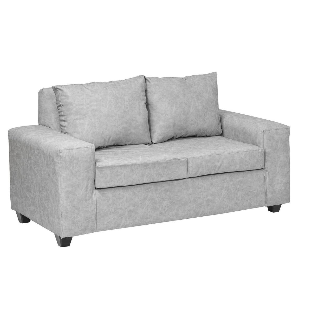 INTERMUEBLES - Sofá 2 cuerpos Kahlo 167x86x80 cm Gris