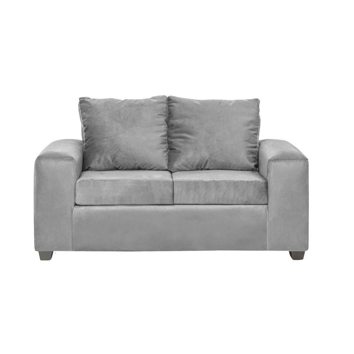 INTERMUEBLES - Sofá 2 cuerpos Kahlo 167x86x80 cm Gris